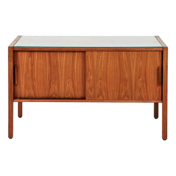 1960s Jens Risom Walnut Credenza — Mid-Century Modern