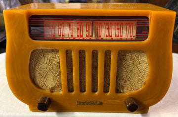 Catalin DeWald "Harp" A-501 Radio in Marbled Sand