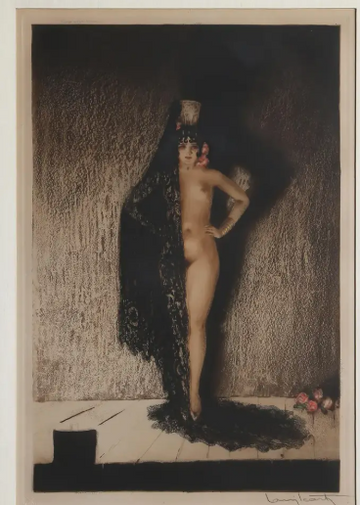Conchita - Signed By French artist Louis Icart,  1929