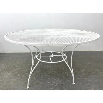 Attributed to Vintage 7-Piece Maurizio Tempestini for Salterini "Radar" Patio Dining Set