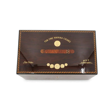 Elie Bleu Medals 120 Cigar Humidor — France, 20th Century