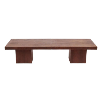 Mid 20th Century Attributed John Keal Expanding Coffee Table for Brown Saltman — Mid-Century Modern
