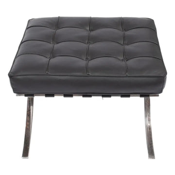 Vintage Barcelona Ottoman Attributed to Mies Van Der Rohe